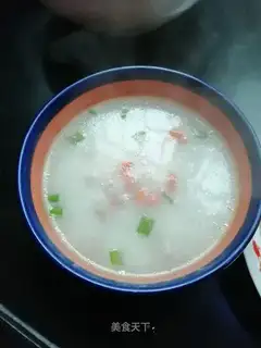 The party members have porridge