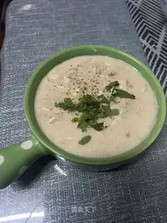 Butter mushroom soup