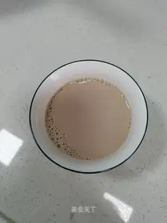 Milk tea with rice