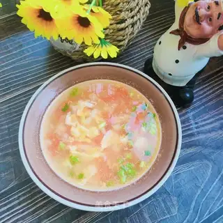 Potato egg soup