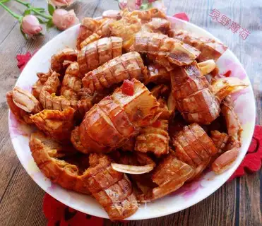 Fry shrimp