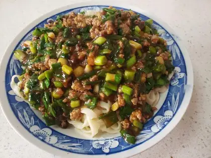 Garlic pasta