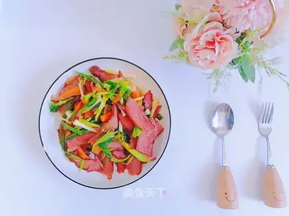 Beef and garlic
