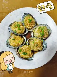 Fresh garlic abalone