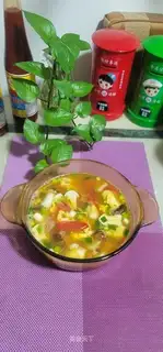 Qi-soon egg and tomato soup