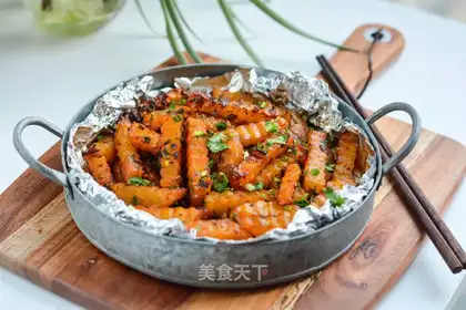 Air-fried coyote potatoes