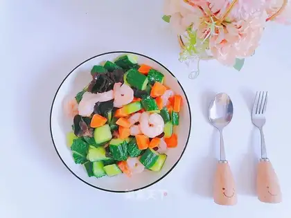 cucumber shrimp