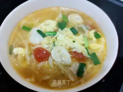 Tomato egg paste