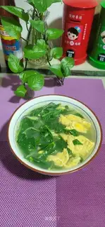 ♪ Scramble egg soup ♪