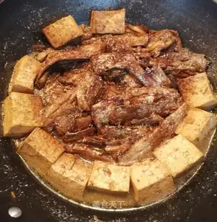 Squid fish tofu