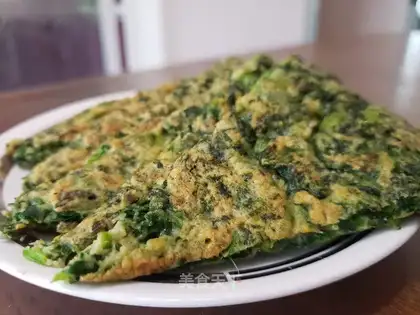 Noodle egg pancakes