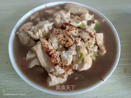 Garlic tofu