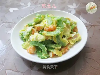 Shrimp-dry-dried eggs
