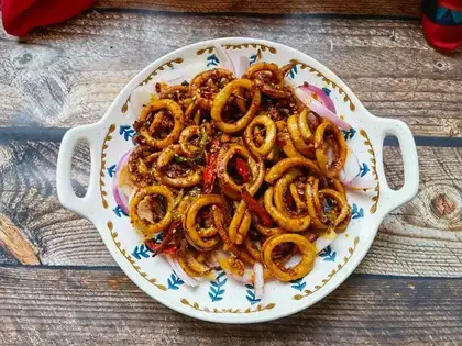 Spicy squid
