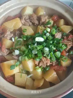 Tomato potato stew
