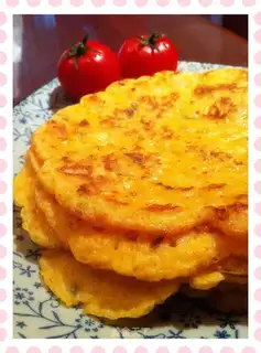 Korean kimchi cake