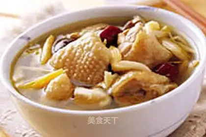 Medicinal chicken soup