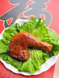 Blueberry chicken leg