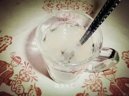 Home-made aloe tea