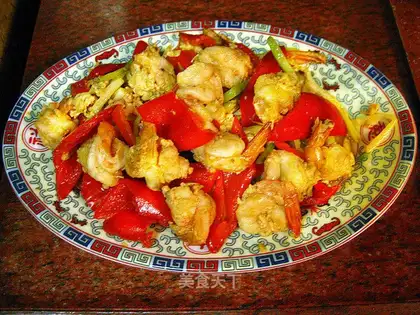 Fried shrimp balls