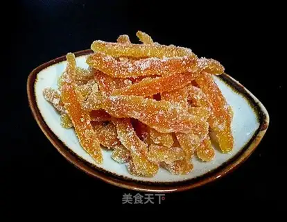 candied orange peel