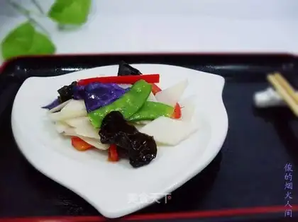 stir-fried mixed vegetables