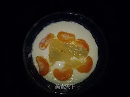 Homemade double skin milk