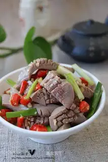 Pepper and sesame kidney flower