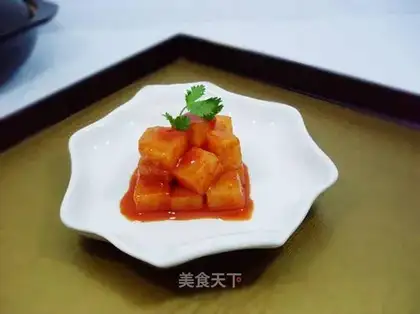 Korean spicy radish