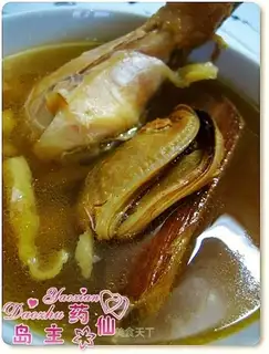 Five fingers peach mussel soup