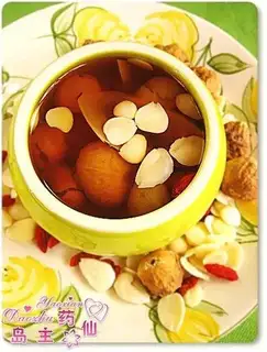Fig, north and south apricot syrup water