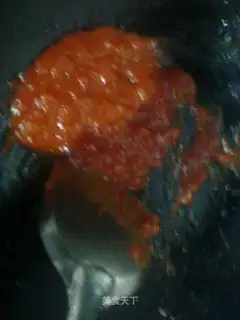 Yams in tomato sauce