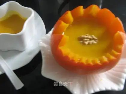 Walnut and pumpkin paste