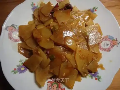 Vinegar potato chips