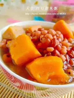 red bean glutinous rice porridge