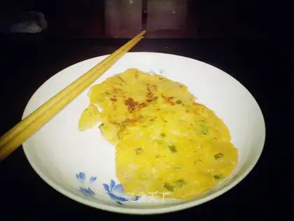Korean kimchi cake