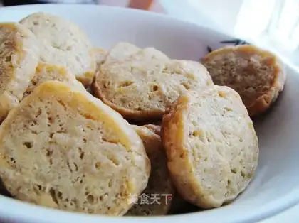 Sugar-free banana soft biscuits