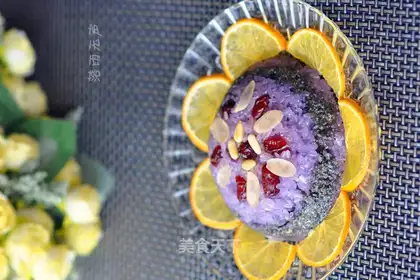 Eight treasure purple rice