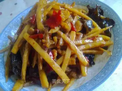fish-flavored pork