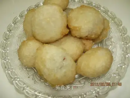 fried glutinous rice balls