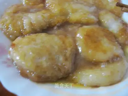 Sugar and oil cake