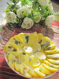 preserved egg sausage