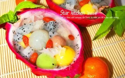Tremella fruit glutinous rice balls