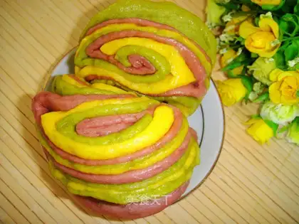 Colorful roll