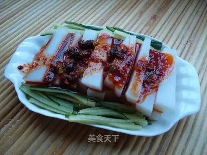 Delicious pea jelly
