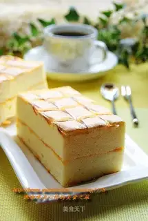 Chiba pattern sandwich cake