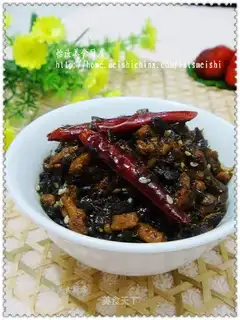 Minced pork and sprouts