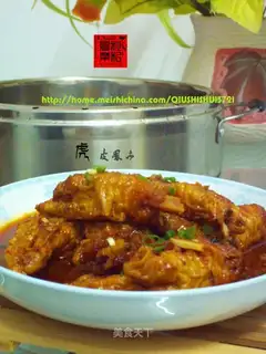 Tiger skin chicken feet