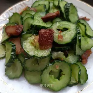 Creamed cucumber