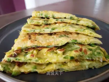 Eggs and pancakes